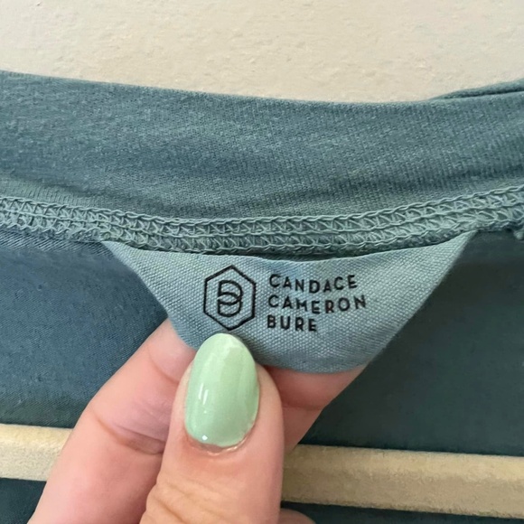 Candace Cameron Bure Dipped Tie Dye Long Sleeve Tee - Picture 3 of 3